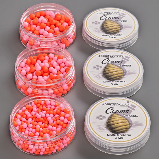 Addicted Wafters Clams Honey & Palinca
