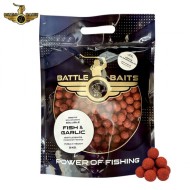 Протеинови топчета за захранване BATTLE BAITS Fish & Garlic 3kg