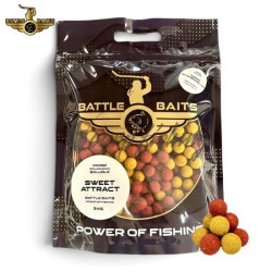 Протеинови топчета за захранване BATTLE BAITS Sweet Attract 3kg