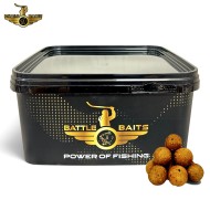Бавни протеинови топчета за захранване BATTLE BAITS Spicy Mango 3kg