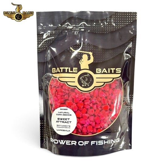 Варени семена царевица BATTLE BAITS Corn Seeds Fluo Color Sweet Attract