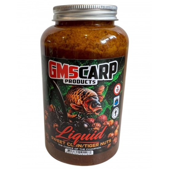 Ликуид Атрактант GMS-CARP Sweet Corn & Tiger Nuts 500мл