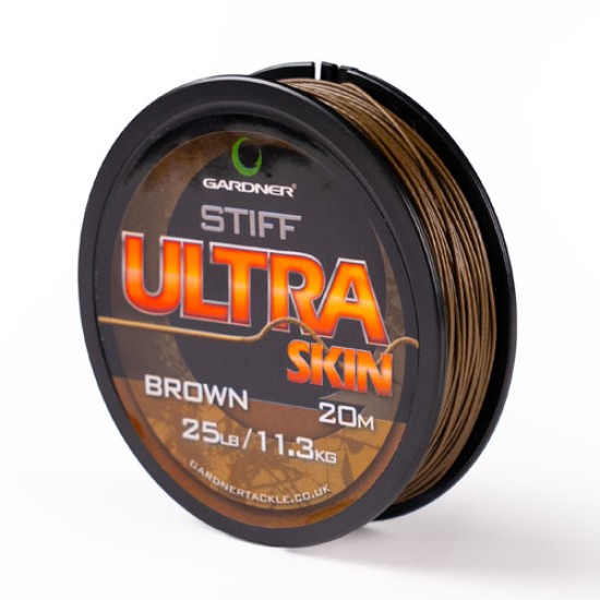 Влакно за поводи Gardner STIFF ULTRA SKIN - Твърд повод