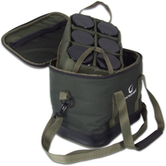 Чанта Gardner POP-UP BAIT BAG + 6 бурканчета