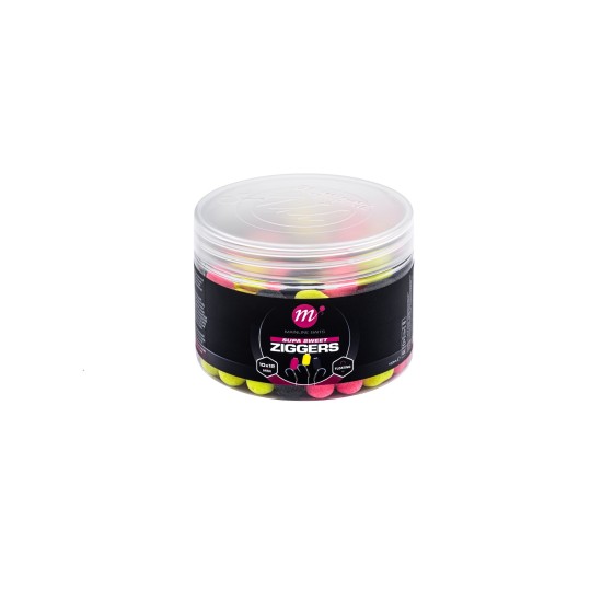 Mainline Supa Sweet Ziggers – плаваща стръв за Zig Rig – Pink, Yellow, Black