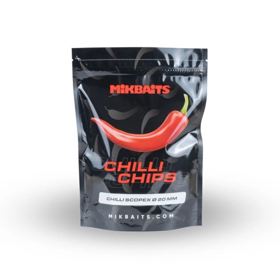 Mikbaits Chilli Chips Chilli Scopex 300 г – Протеинови топчета
