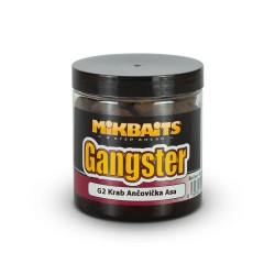 Mikbaits Gangster G2 Crab Anchovy Asafoetida Boilie in Dip 250 ml – Протеинови топчета в дип