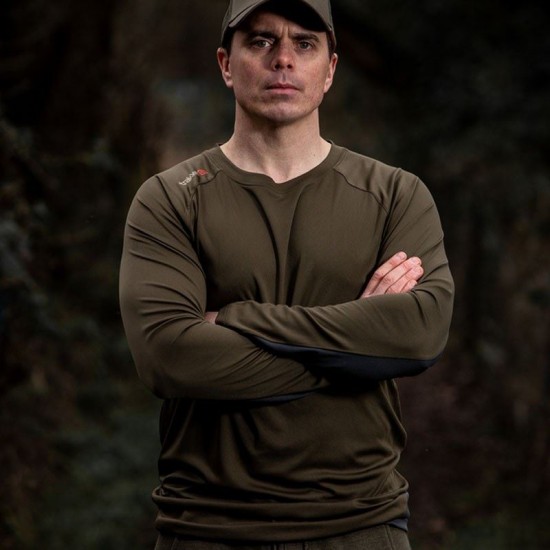 Тениска с дълъг ръкав Trakker Moisture Wicking Long Sleeve T-Shirt