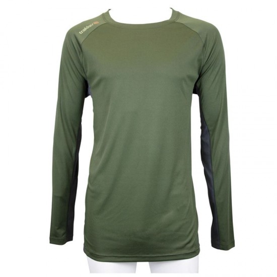 Тениска с дълъг ръкав Trakker Moisture Wicking Long Sleeve T-Shirt