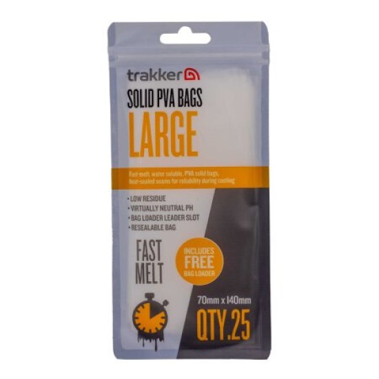 ПВА торбички Trakker Solid PVA Bags -25бр
