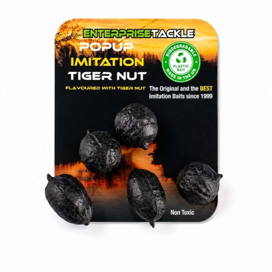 Изкуствен Тигров Фастък (плаващ) Enterprise Tackle Pop Up Tiger Nut Black